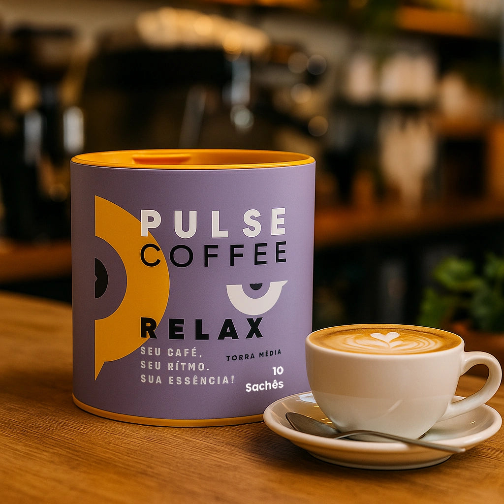 10 Sachês Pulse Coffee - Relax