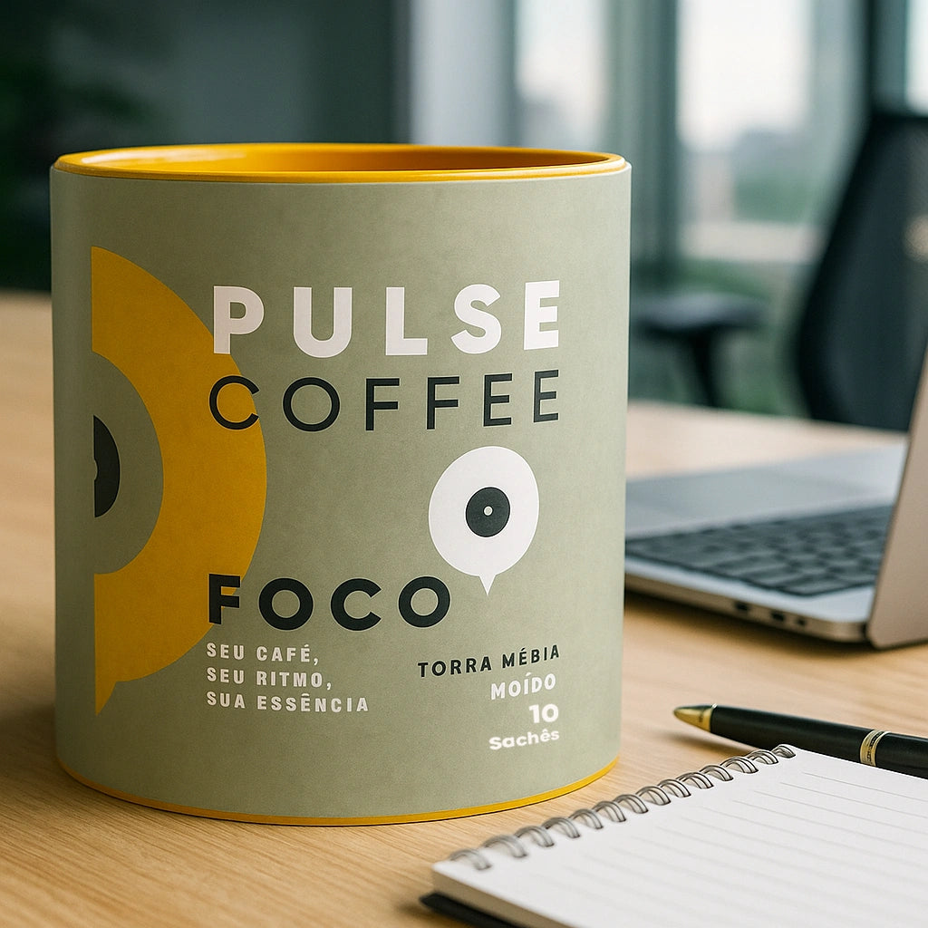 10 Sachês Pulse Coffee - Foco