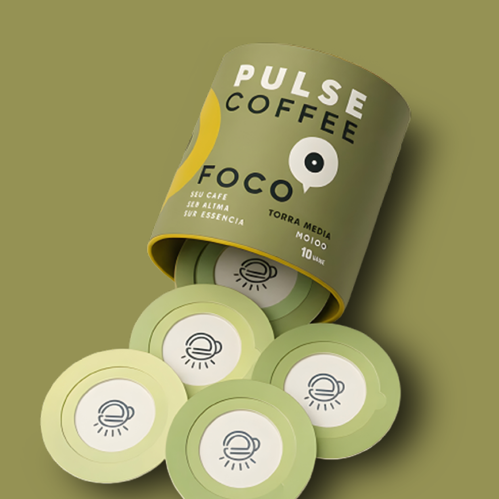10 Sachês Pulse Coffee - Foco