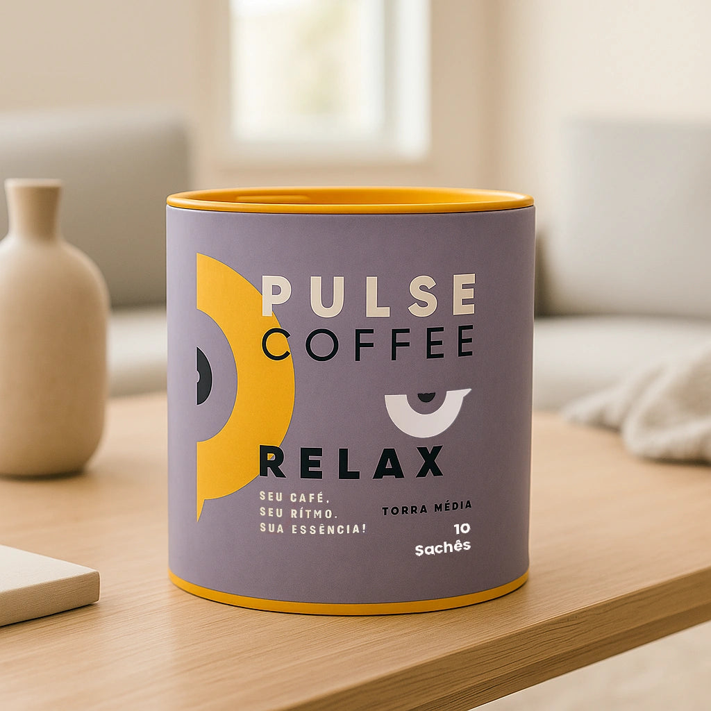 10 Sachês Pulse Coffee - Relax
